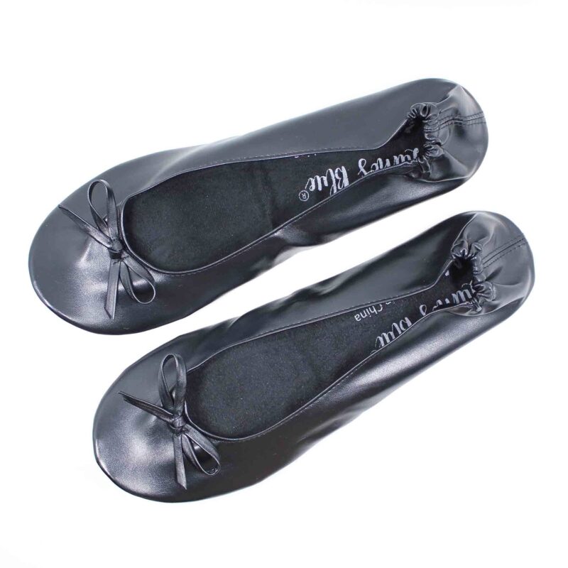 Black Ballet Flats