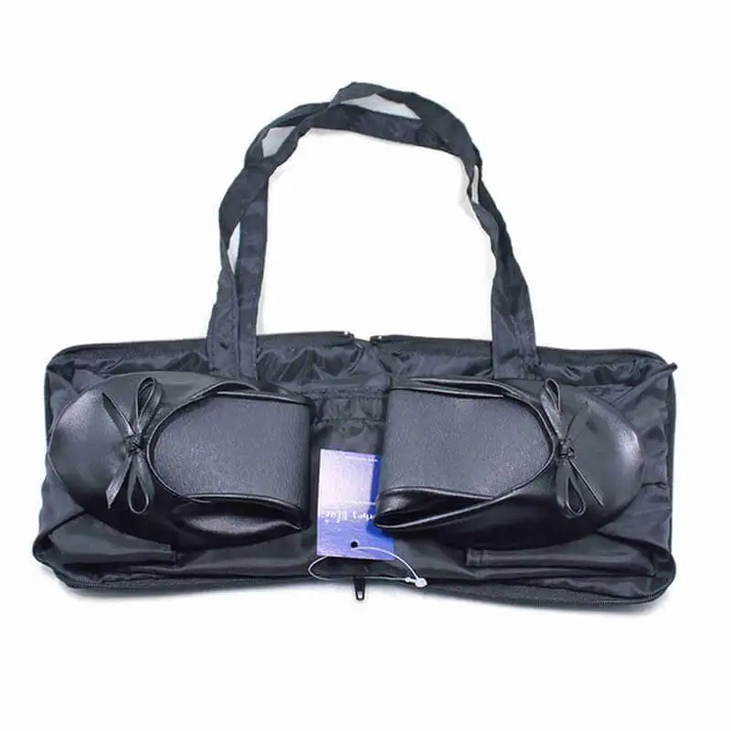 foldable flats shoes with expandable tote