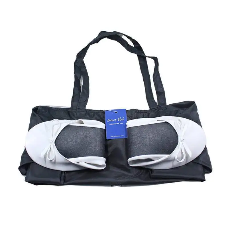 White Bridesmaid folding flats