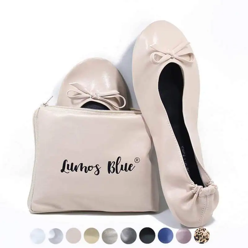 nude ballet flats