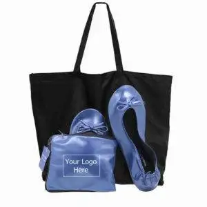 custom Fold Away Ballet Flats