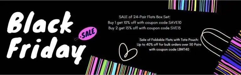 Black Friday Sale 2022 Starts Now! Black Friday Sale-Lumos Blue Flats-2022