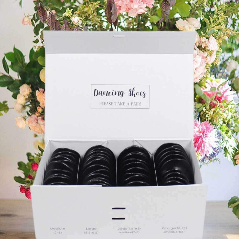 Customized Foldable Ballet Flats Box Set-24 Pairs-Lumos Blue