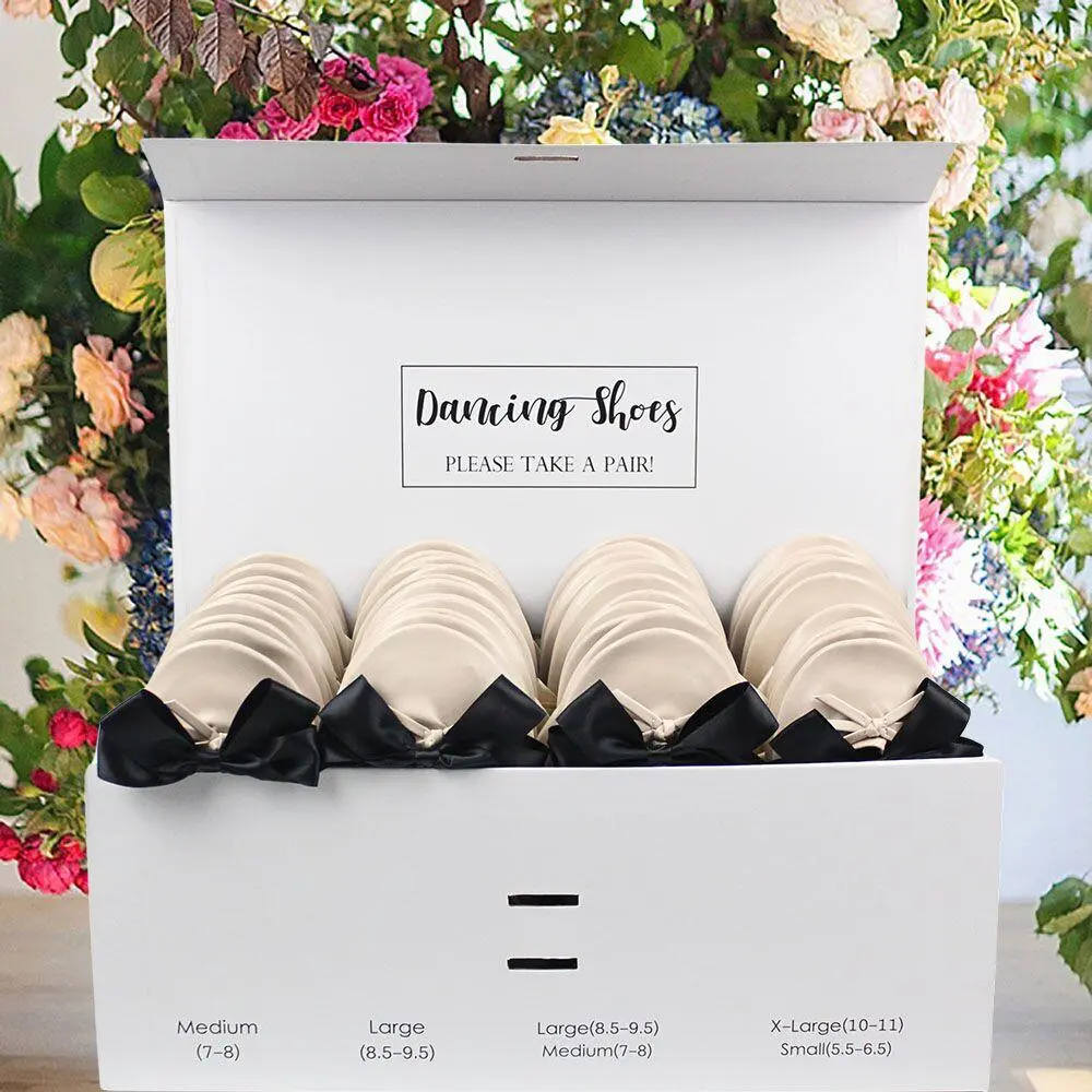 Wedding Guest Slippers Nude 24 Pairs