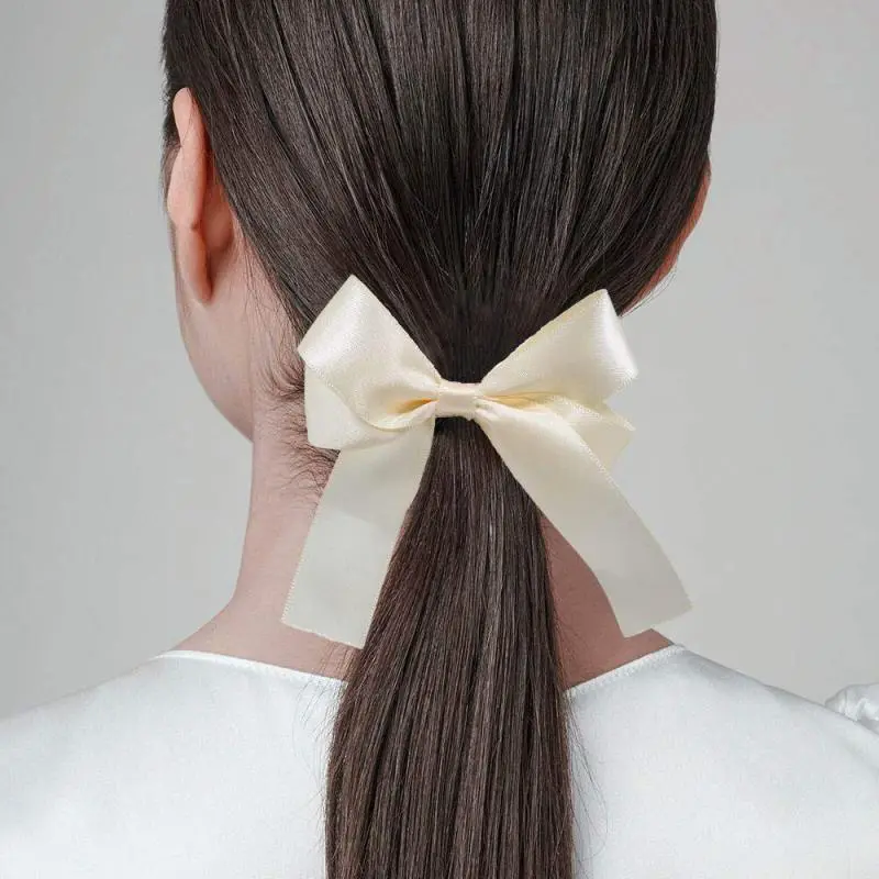 beige bow ties