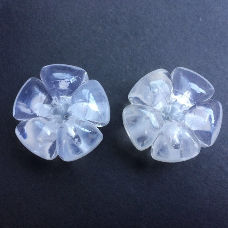 Heel protectors 3D flower design by Lumos Blue