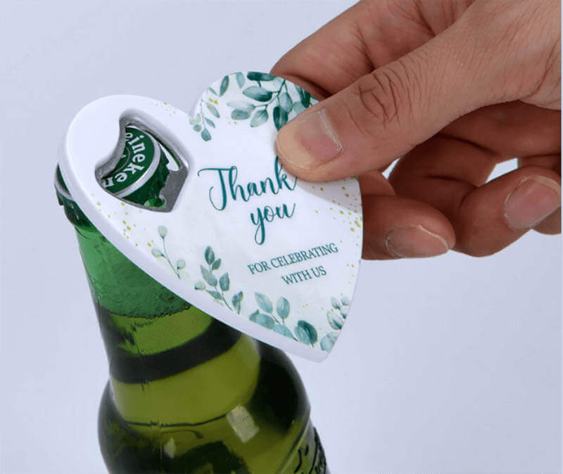bottle opener wedding favor