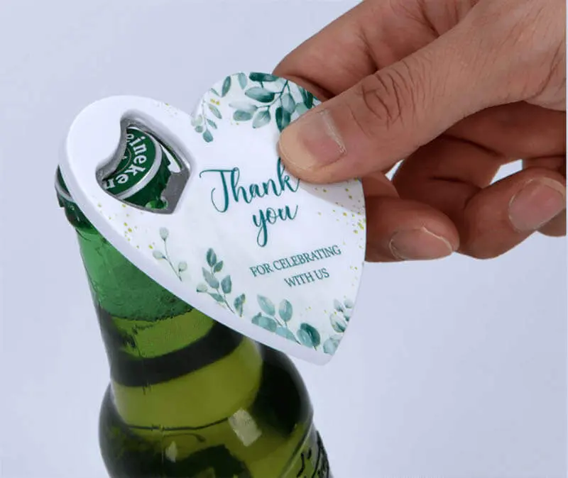 bottle opener wedding favor