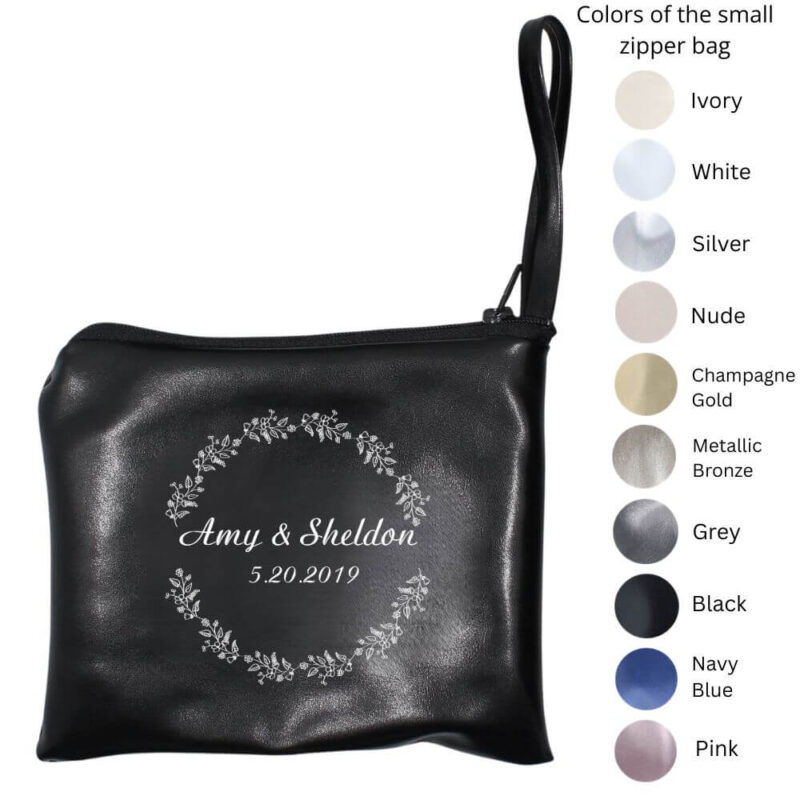 Personalized Small Zippered Bags for Foldable Flats by Lumos Blue-2025